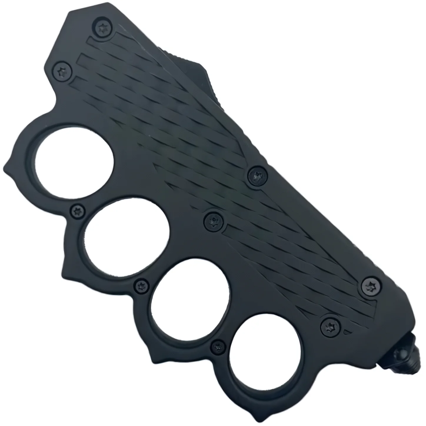 Armed Force Tactical Automatic OTF Knuckle Duster Trench Knife 3.25" - Image 3