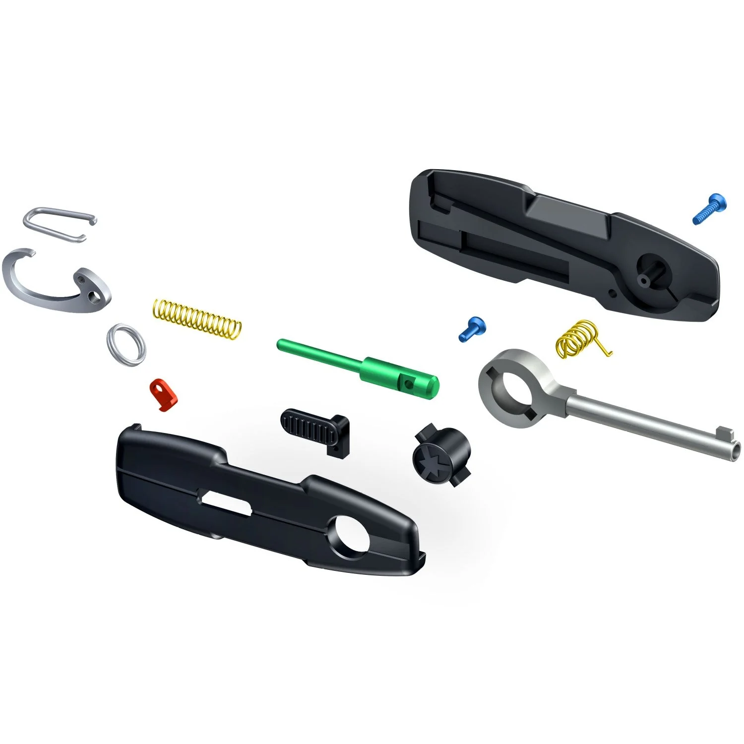 ASP AutoKey Folding Spare Handcuff Key - Image 5