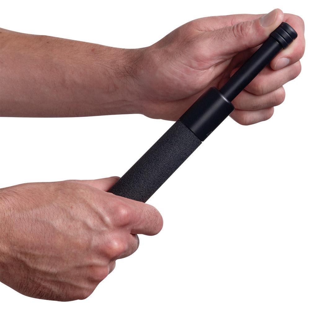 ASP Talon Infinity Black Chrome Foam Button Expandable Baton 24" - Image 3