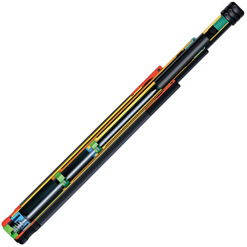 ASP Talon Infinity Black Chrome Foam Button Expandable Baton 24" - Image 8