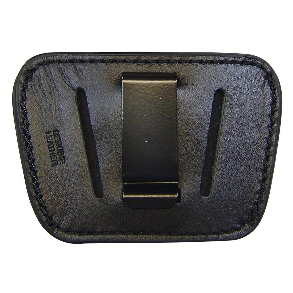 Belt Slide Concealed Leather Gun Holster Black Med/Large - Image 3