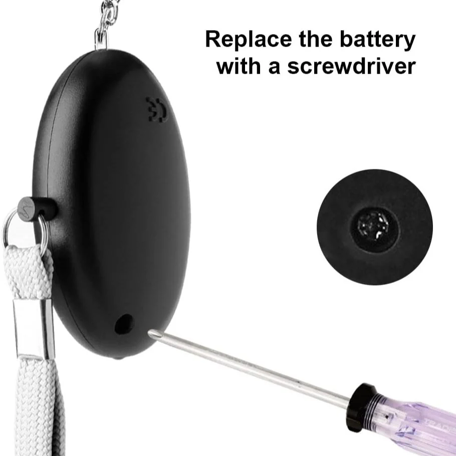 Crow Alert LED Personal Panic Alarm 130dB w/ Pull Pin Strap - Image 7