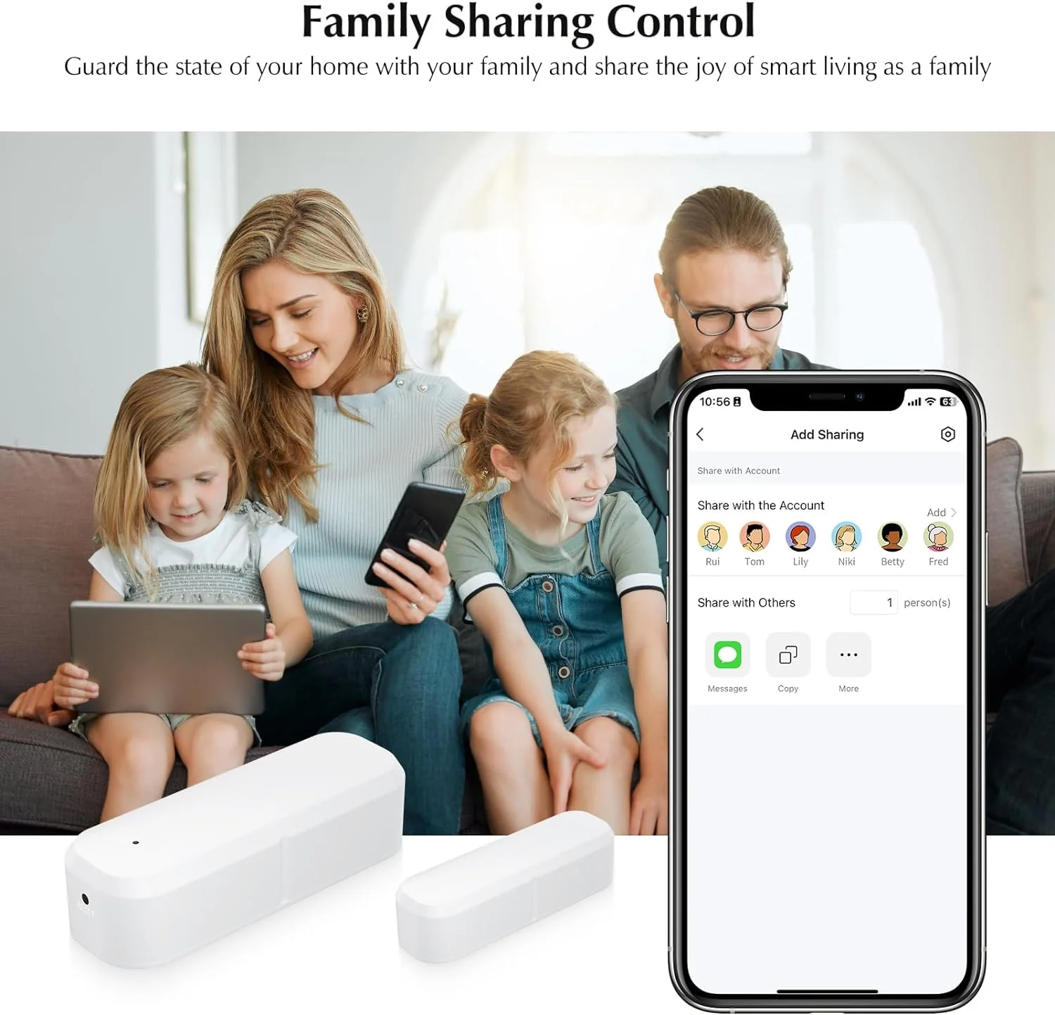 Crow Alert Smart WiFi Magnetic Contact Window & Door Intruder Alarm - Image 7