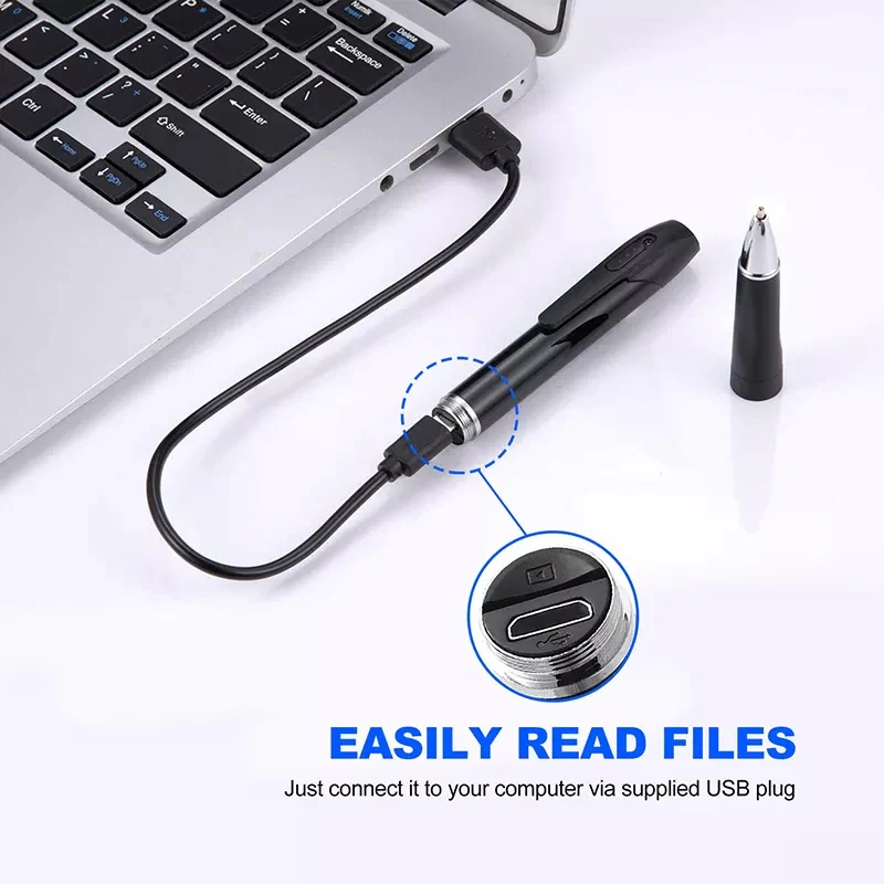 SpyWfi Ballpoint Pen Hidden Rechargeable Spy Camera 1080p HD DVR - Image 5