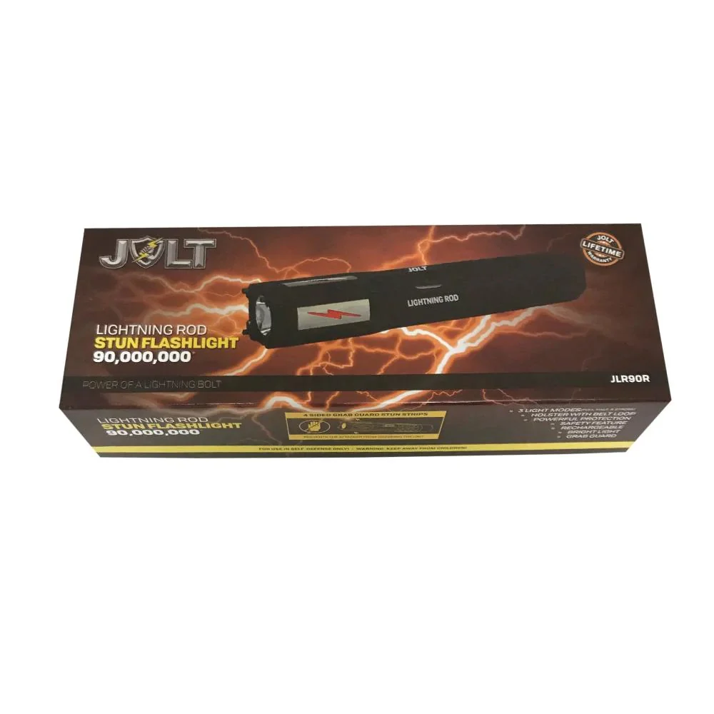 JOLT Lightning Rod Stun Flashlight w/ Grab Guards 90M - Image 6