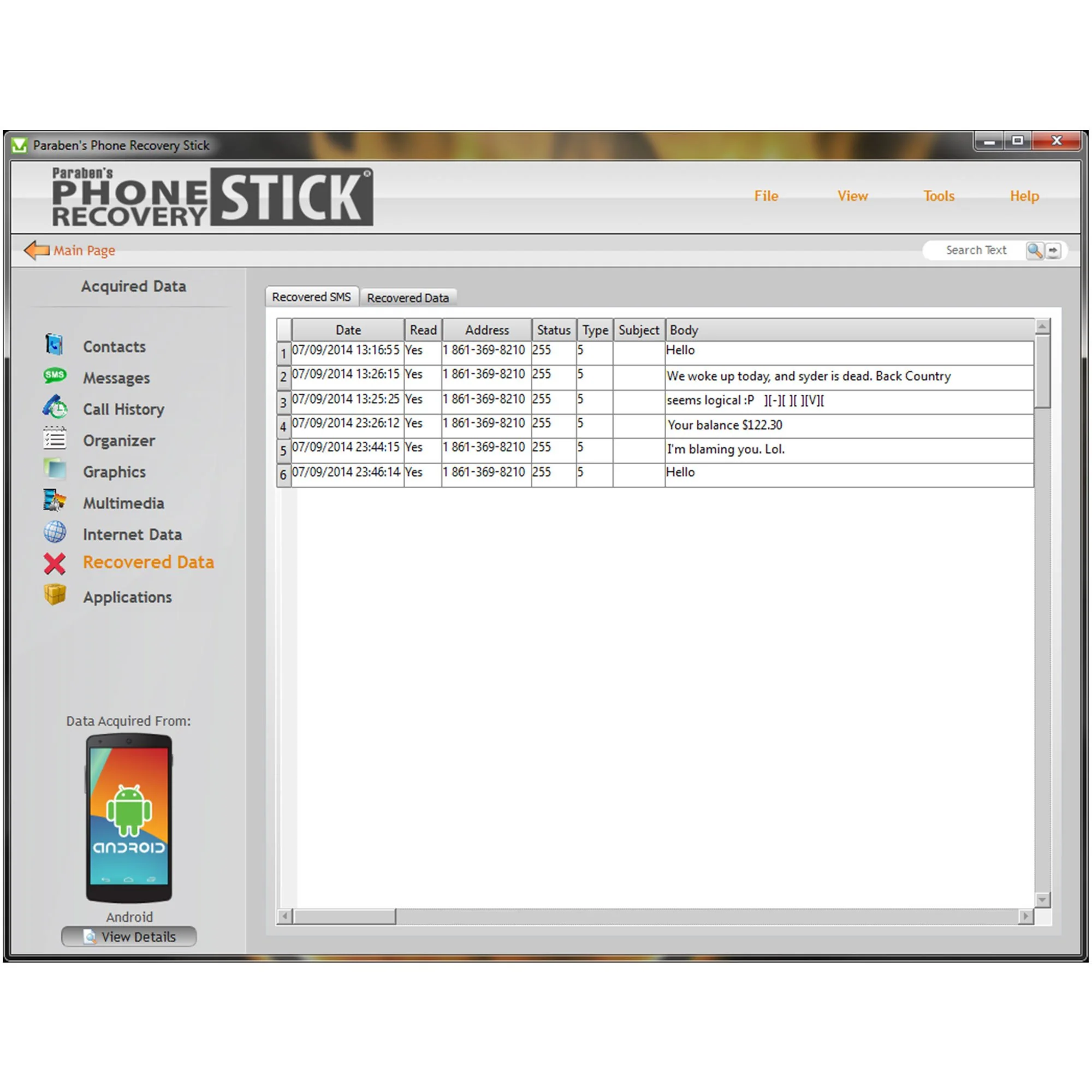 Paraben Android File & Data Recovery USB Stick - Image 3