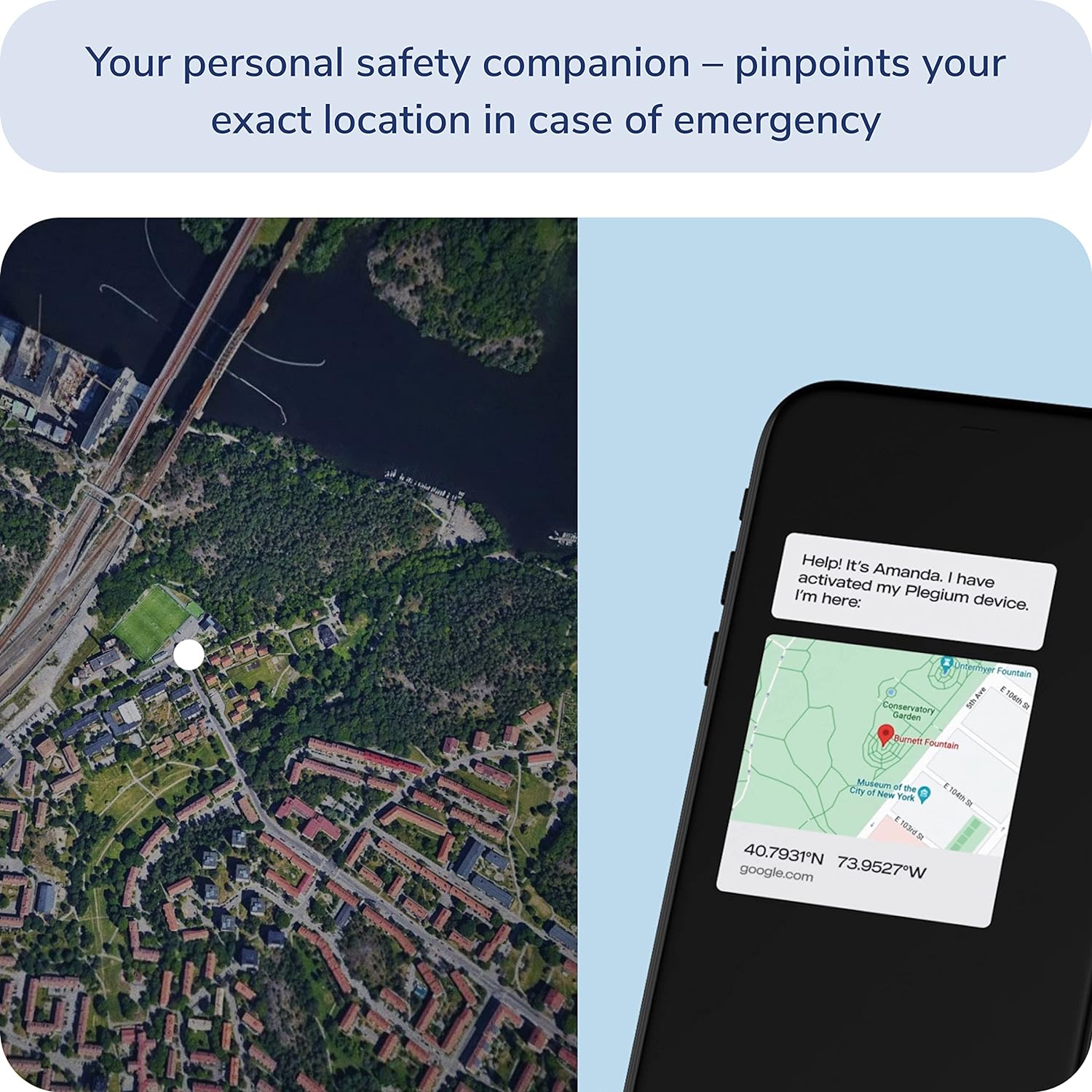 Plegium Smart Emergency Button Personal Wearable GPS Tracker Panic Alarm - Image 6