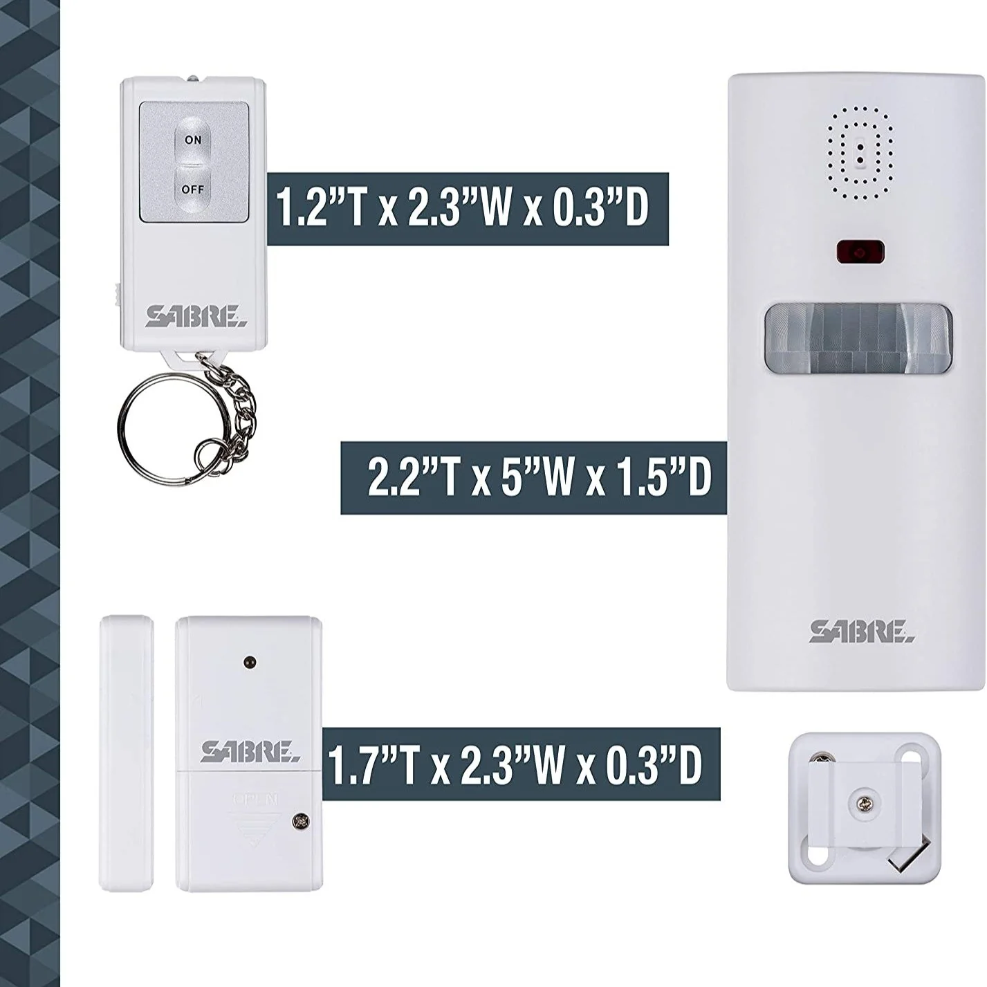 SABRE® Wireless Home Security Alarm System w/ Remote - Image 2