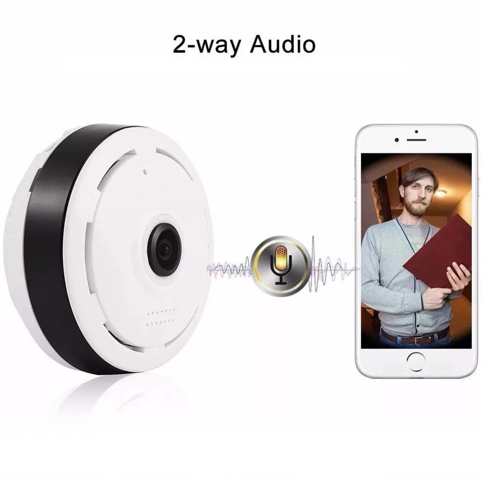 SpyWfi 360º Motion Activated Night Vision Security Camera 1080p HD WiFi - Image 6