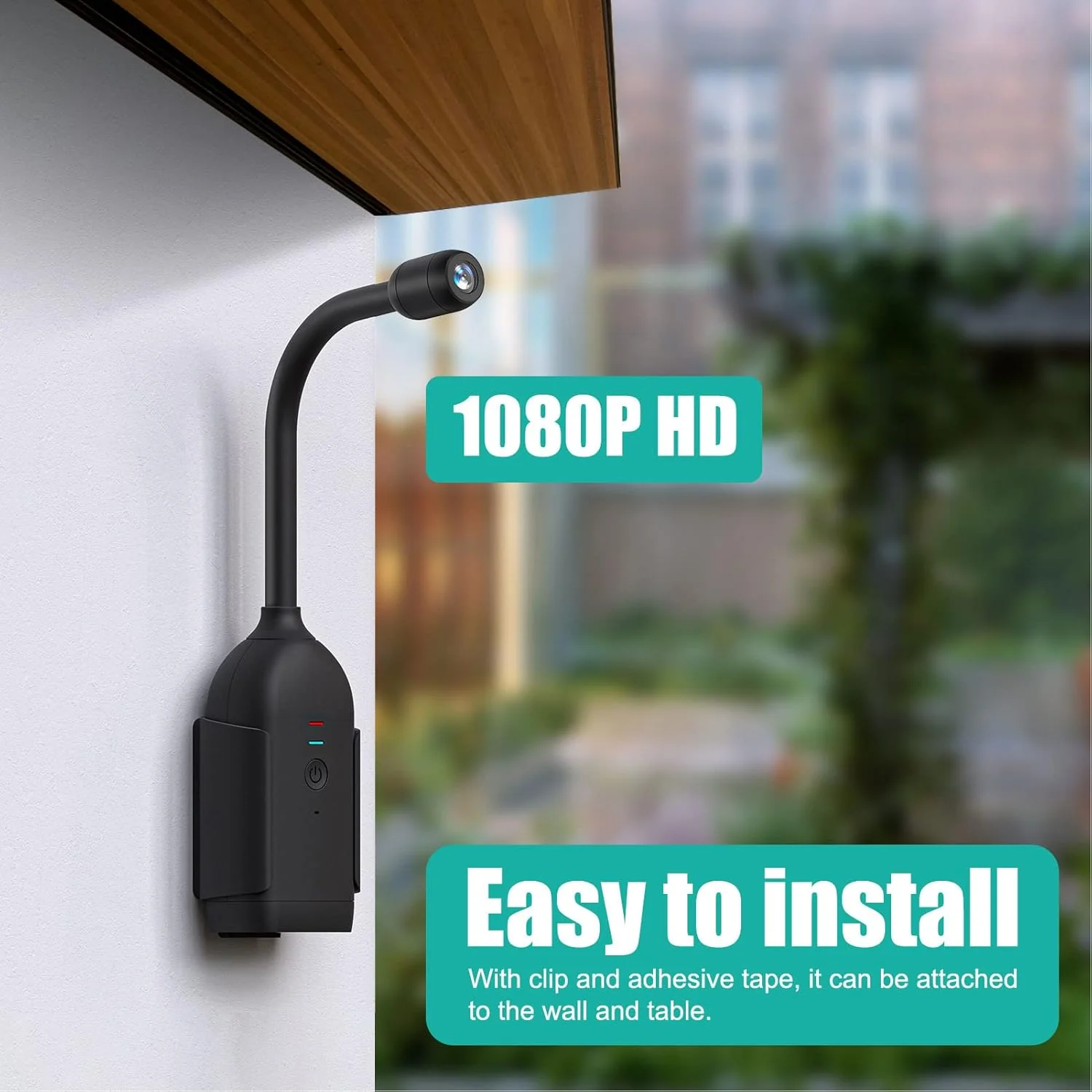 SpyWfi 360Âș Bendable Motion Activated Security Camera 1080p HD WiFi - Image 8