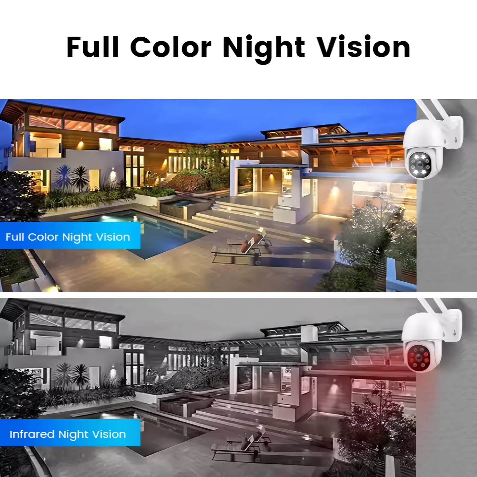 SpyWfi Auto Tracking PTZ Night Vision Wall Security Camera 4K UHD WiFi - Image 4