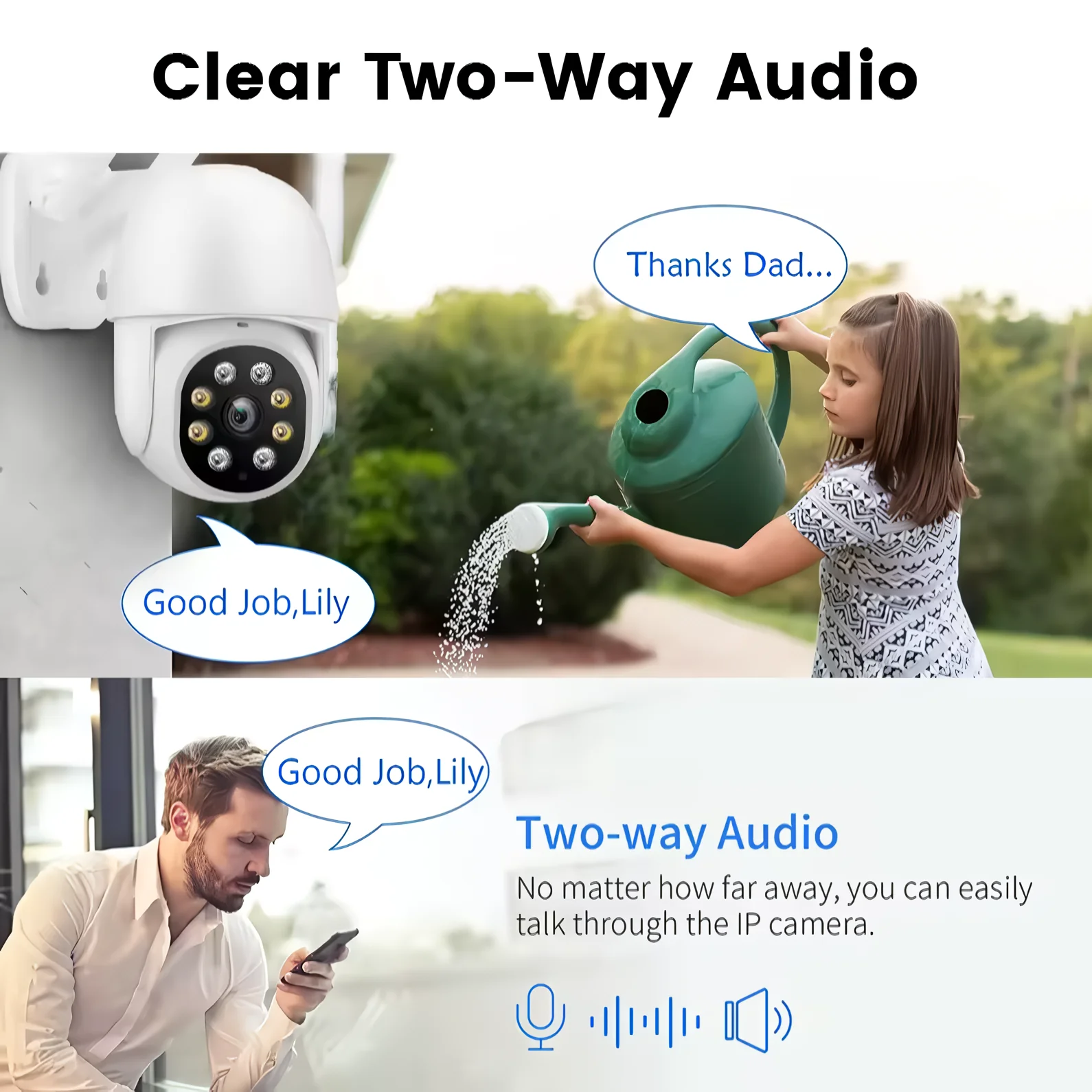 SpyWfi Auto Tracking PTZ Night Vision Wall Security Camera 4K UHD WiFi - Image 5