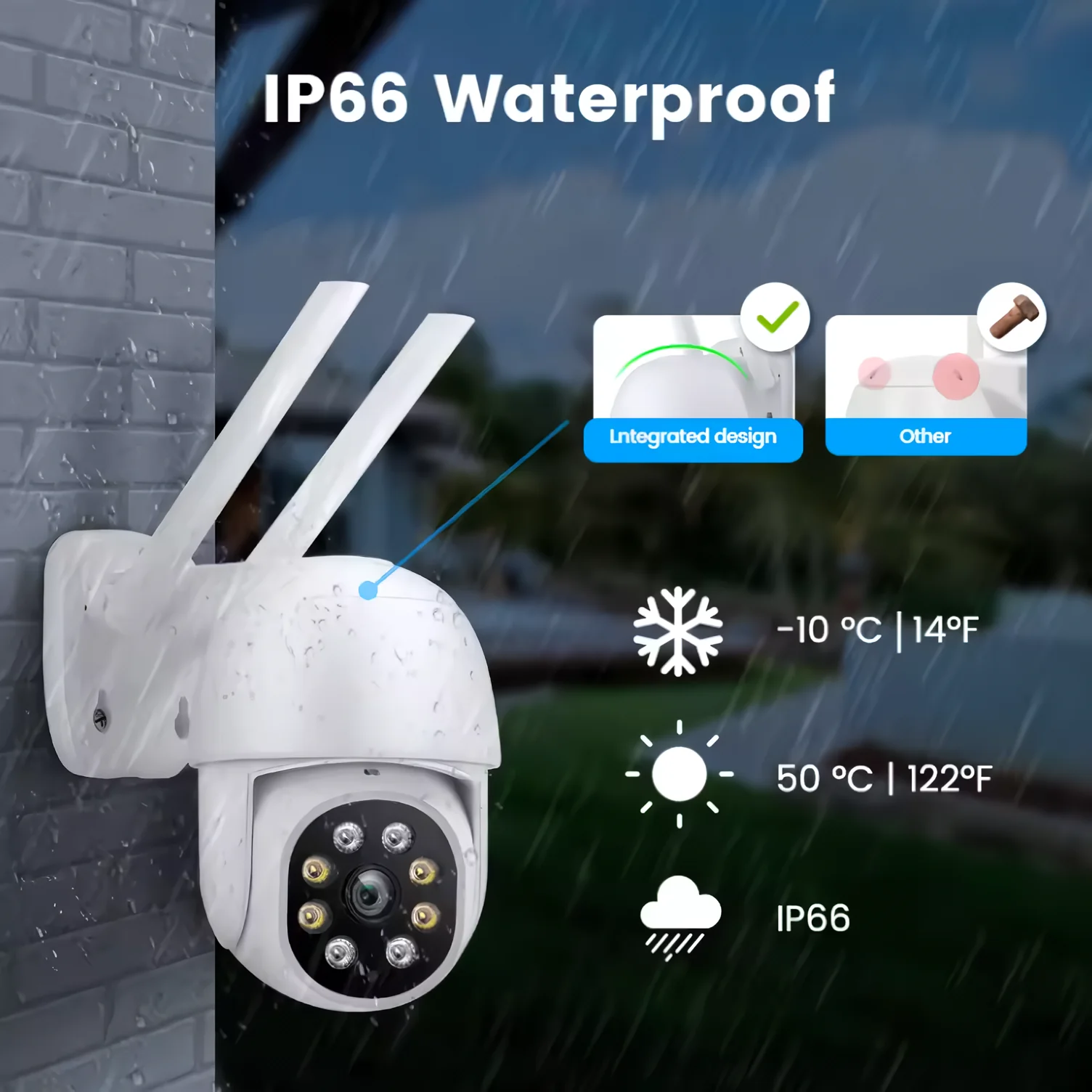 SpyWfi Auto Tracking PTZ Night Vision Wall Security Camera 4K UHD WiFi - Image 6