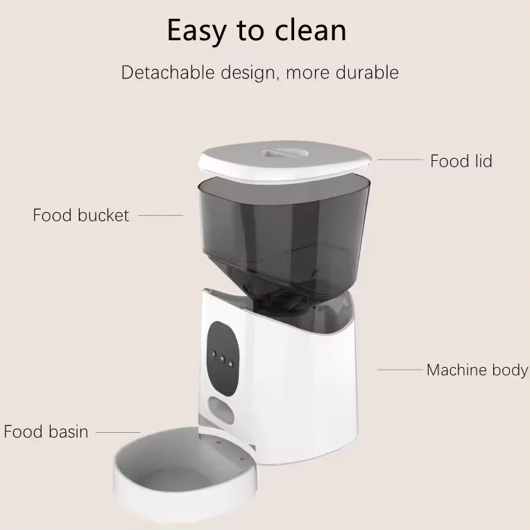 SpyWfi Automatic Pet Feeder Security Camera 1080p HD WiFi - Image 3