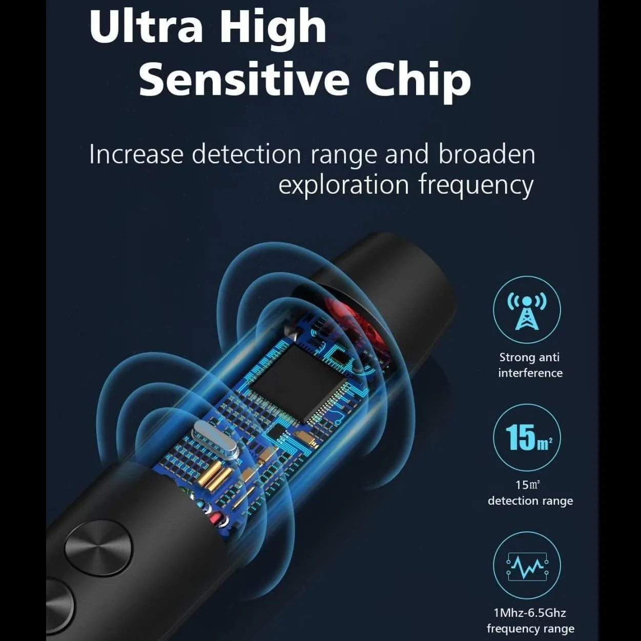 SpyWfi Mini Pen Rechargeable Hidden Camera & Wireless Signal Bug Detector - Image 4