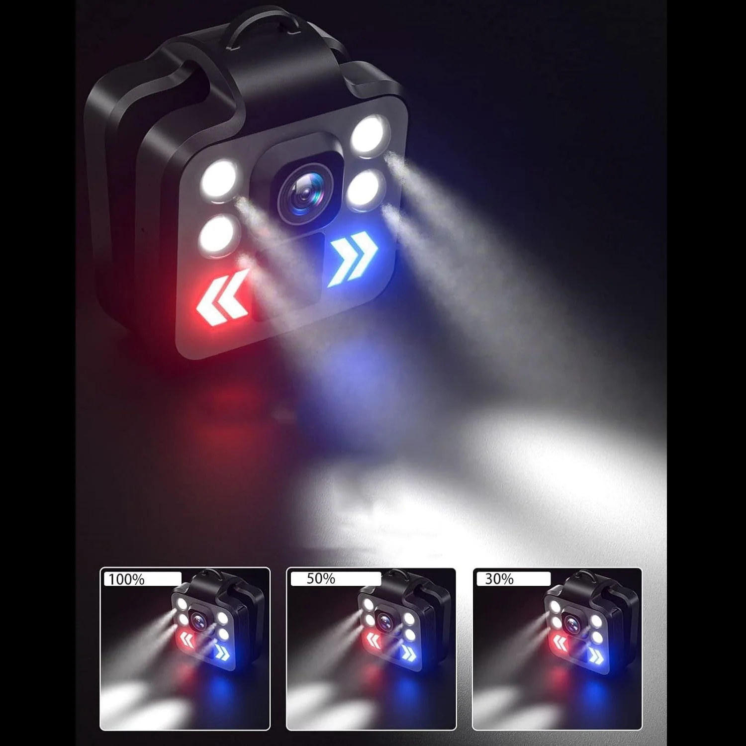SpyWfi Mini Rechargeable LED Waterproof Body Camera 1080p HD DVR - Image 3