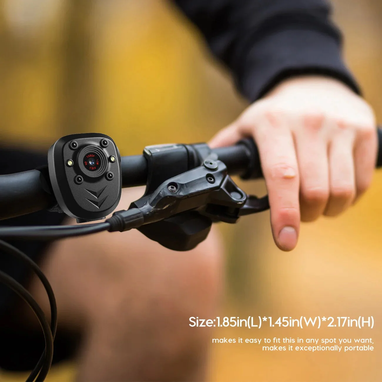 SpyWfi Mini Rechargeable Night Vision Police Body Camera 1080p HD DVR - Image 3