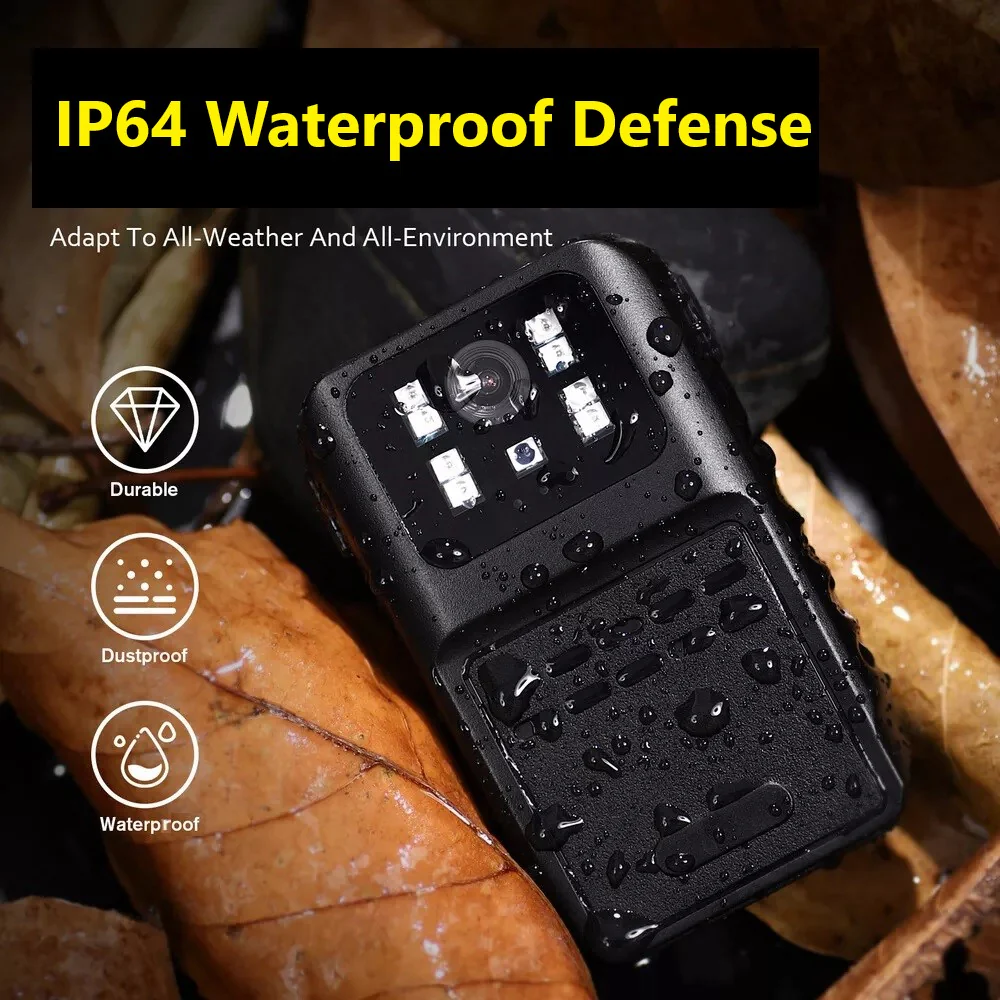 SpyWfi Rechargeable Night Vision Police Body Camera 1080p HD WiFi - Image 4
