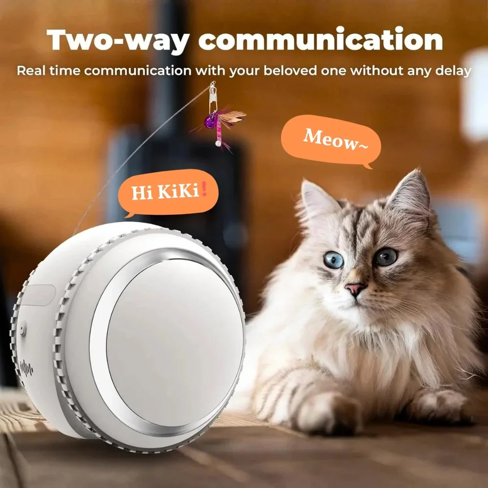 SpyWfi Rolling Petpal Robot Night Vision Security Camera 4K UHD WiFi - Image 2