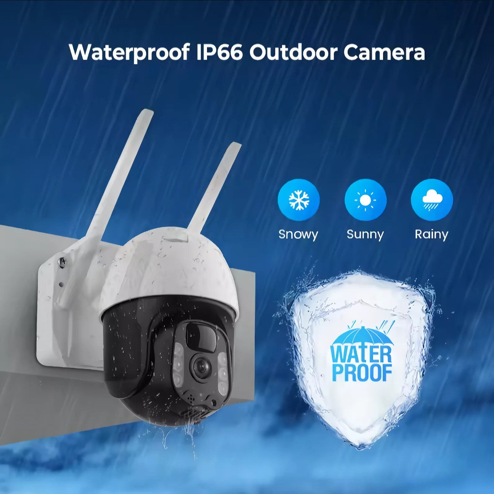 SpyWfi Solar PTZ Auto Tracking Night Vision Security Camera 2K UHD WiFi - Image 7