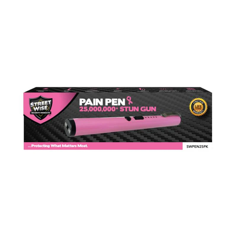 Streetwise Pain Pen 6" Rechargeable Stun Gun 25M - Image 14
