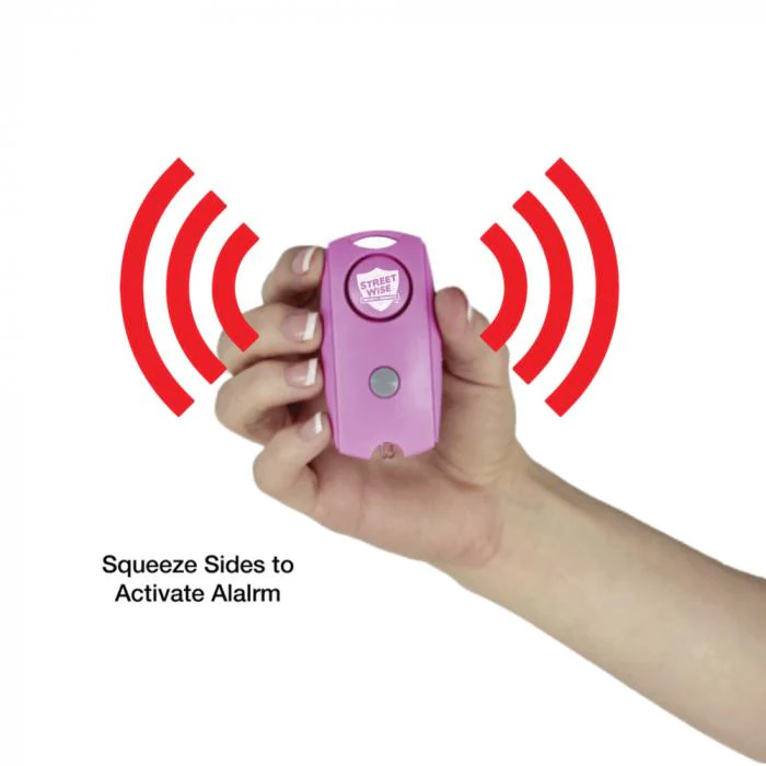 Streetwise 120dB Keychain Panic Alarm LED Light - Image 3