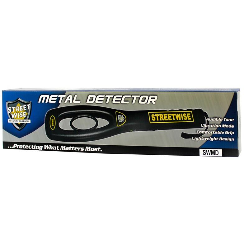 Streetwise Finger Grip Metal Detector w/ Belt Loop Holster - Image 4