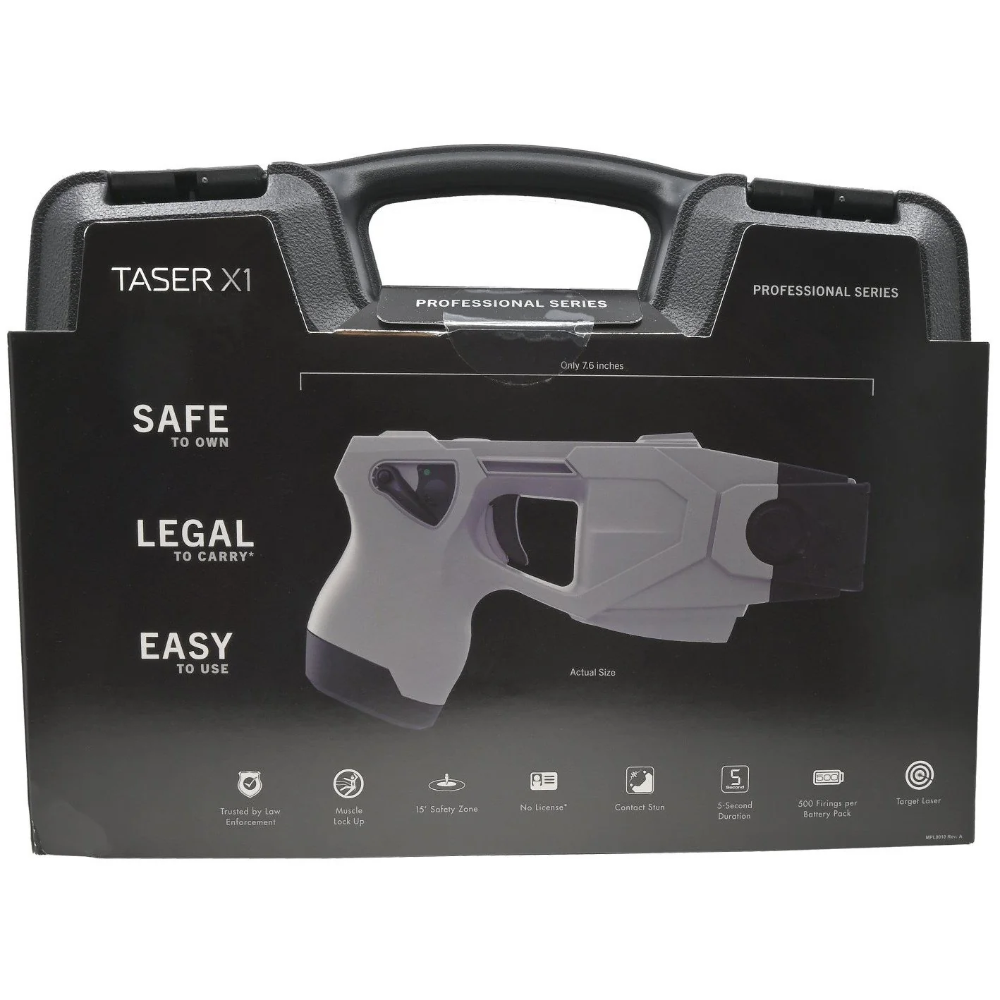 TASER X1 Reloadable Shooting Stun Gun w/ Targeting Laser - Image 8