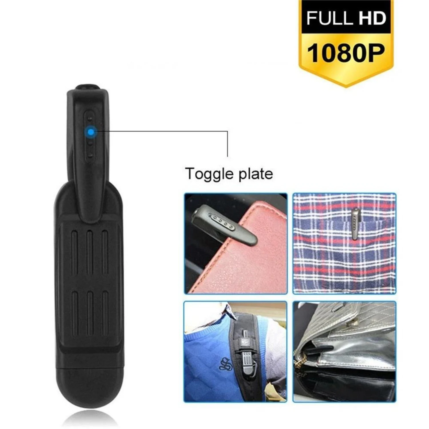 SpyWfi Pocket Clip Pen Rechargeable Hidden Spy Camera 1080p HD DVR - Image 4