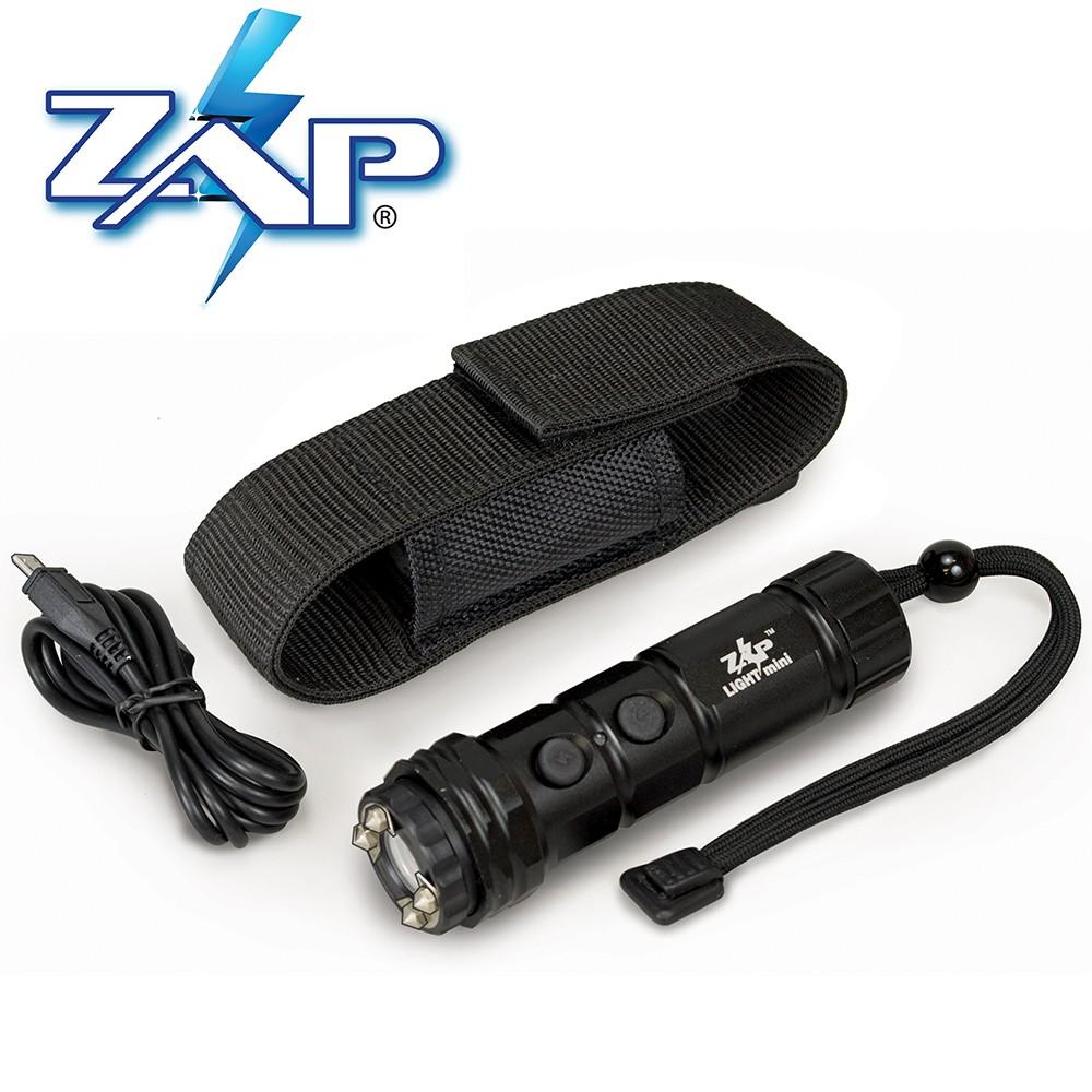 ZAP Light Mini Rechargeable Stun Gun Flashlight 800K - Image 2